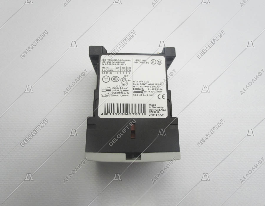 Контактор, 3RH1140-1BB40, 24VDC