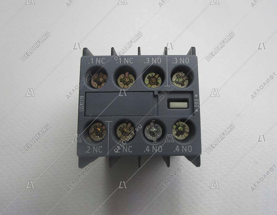 Блок дополнительных контактов, 3RH2911-1HA22, 2НО+2НЗ