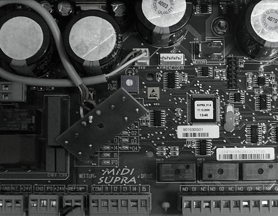 Плата привода дверей, MIDI SUPRA