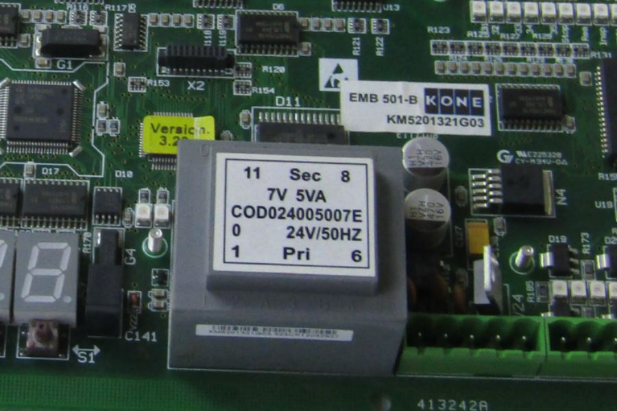 Плата управления, EMB 501, EJV1.5 / E40 R1.1