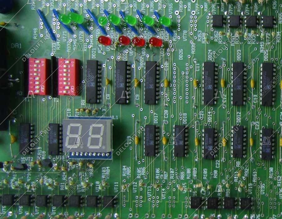 Плата станции управления, ПУ-1, УЛ, ФАИД.469135.005-06.0, с ПЗУ