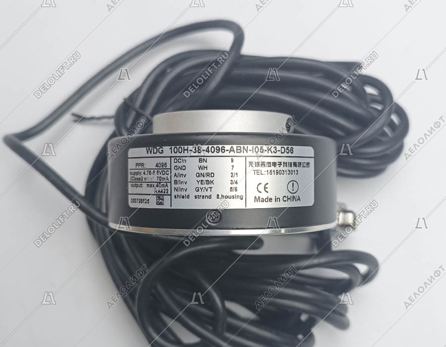 Энкодер, WDG 100H-38-4096-ABN-I05-K3-D56 (аналог)