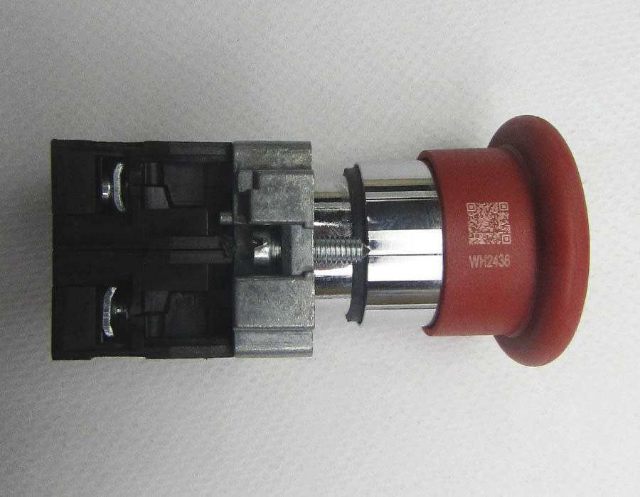 Кнопка СТОП, NO, в сборе с контактами (2 контакта)