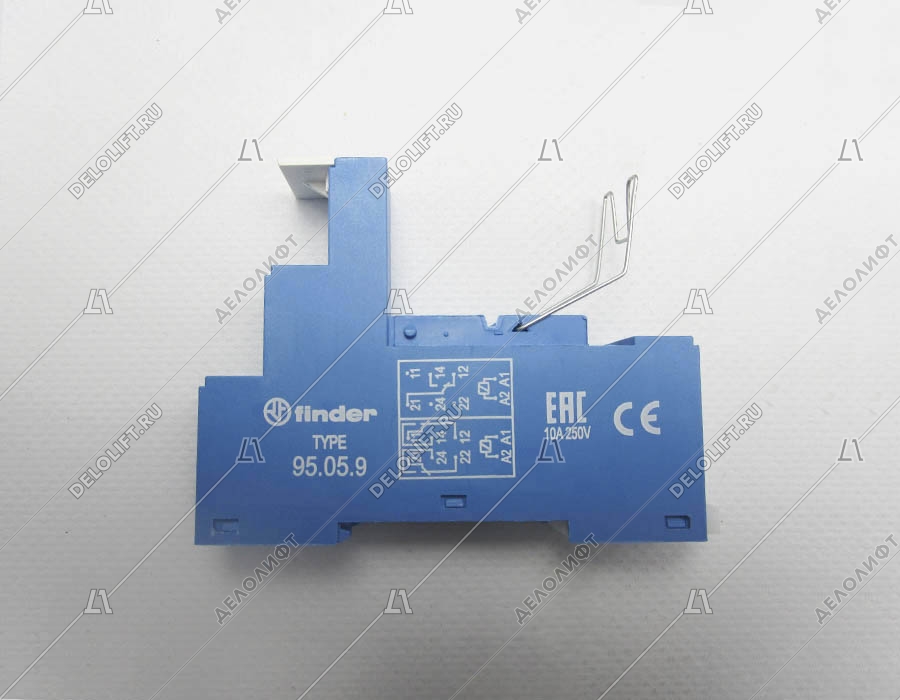 Розетка с винтовыми клеммами для реле серии 40.51, 40.52, 40.61, 44.52, 44.62