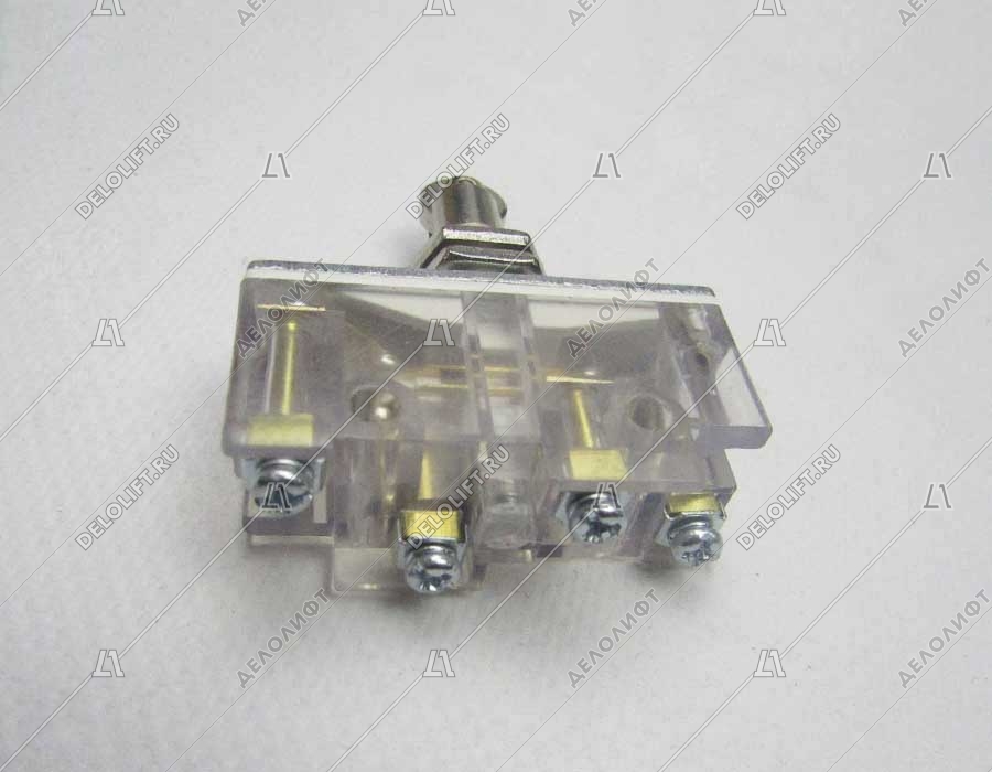 Микропереключатель, МП45-21-20411-00УХЛ3, толкатель с роликом, 1НО+1НЗ, двухполюсный, аналог ВП73-10432-00