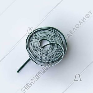 Ремень привода двери, шаг 8 мм, H - 12 мм, зубчатый