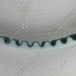 Ремень привода двери, Klefer, шаг - 5 мм, H - 10 мм, зубчатый