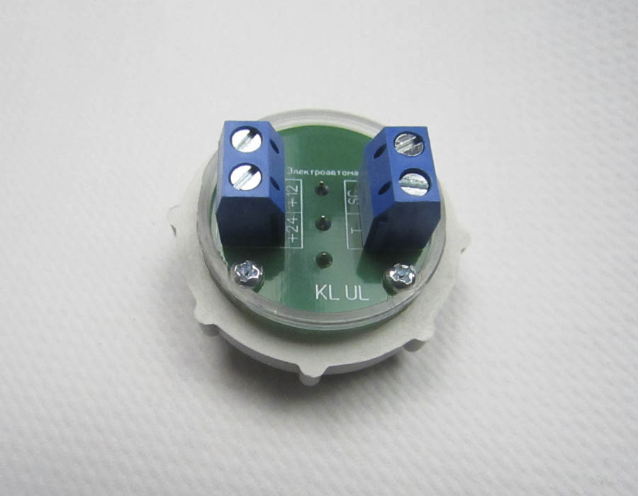 Кнопка вызова/приказа, ВК-32-5Б, стрелка, красная подсветка (аналог АК1-01-Кр)