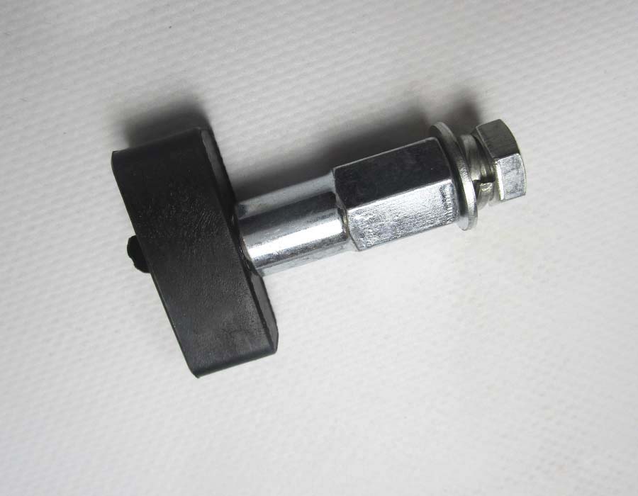 Башмак ДК/ДШ, L - 38 мм, W - 14 мм, H - 15 мм, с осью