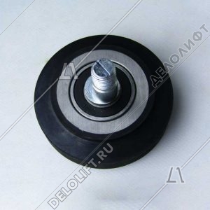 Ролик башмака кабины/противовеса, RTK 100, d-100 мм, эксцентриковый