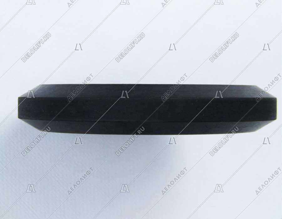 Ролик башмака кабины, 6303RS, D - 125 мм, W - 22 мм, d - 17 мм (хлоропрен)