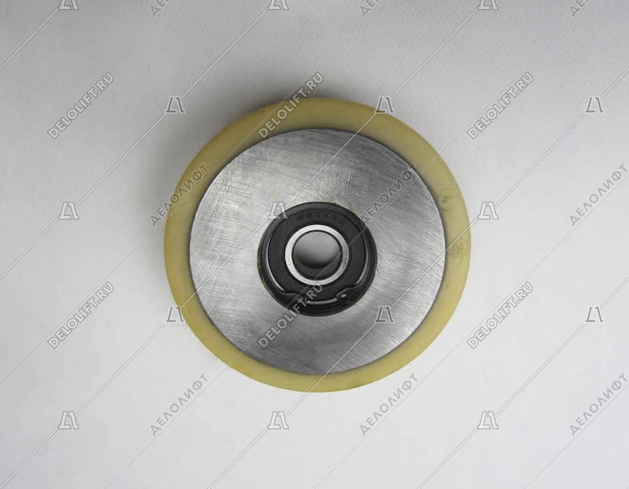 Ролик башмака направляющей кабины/противовеса, D - 125 мм, d - 20 мм, H - 30 мм, тип NH21/31