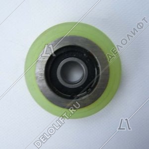 Ролик башмака кабины/противовеса, Gen2, D - 76 мм , d - 17 мм, W - 22 мм