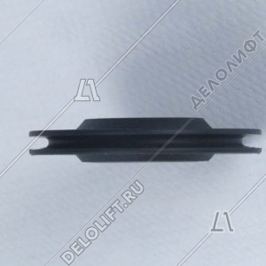 Ролик груза дверей кабины, L - 5 мм,  D - 48 мм,  d - 5 мм