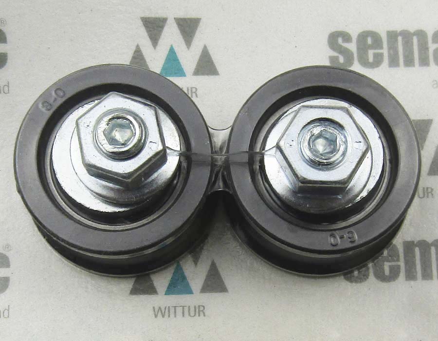 Контр-ролик трека, D - 36 мм, внешний, с эксцентриком