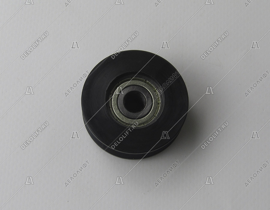 Ролик подвеса дверей, AUGUSTA, D - 45 мм, d - 38 мм, M8, H - 16 мм, CN0454