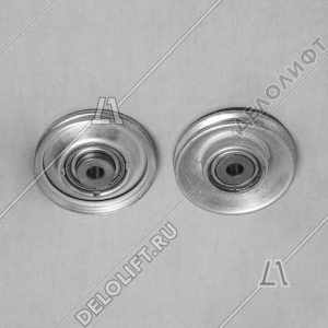 Ролик тросика синхронизации/бесконечности, TECHNA, D - 66 мм, 1 лунка