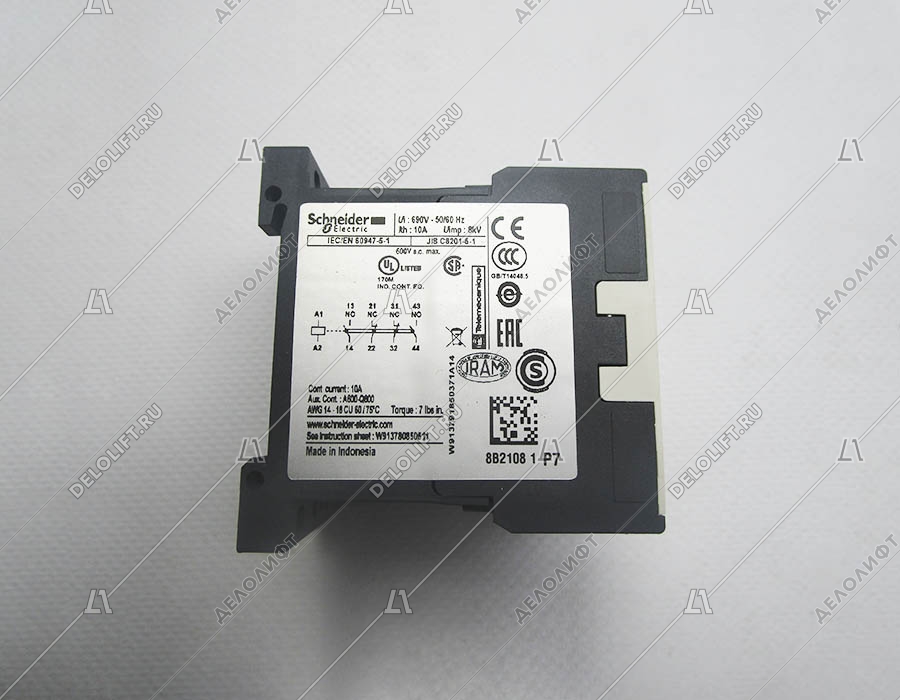 Контактор, CA2KN22P7, TeSys, 2НО+2НЗ, 50/60Гц, 230В