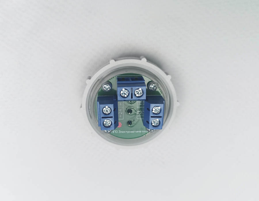 Кнопка вызова/приказа, ВК-33-5Б, 5 этаж, красная подсветка, с Брайлем (разъем MLB)