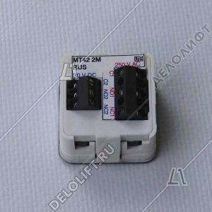 Кнопка вызова/приказа, MT42-2M RUS, вызов диспетчера, гравировка, без подсветки