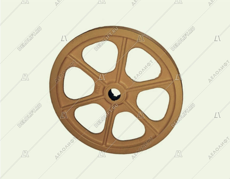 Канатоведущие шкивы лифта