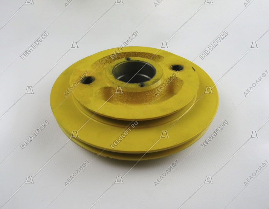 Шкив ограничителя скорости, D - 210 мм, канат - 7,8 мм, 006.07.00.001