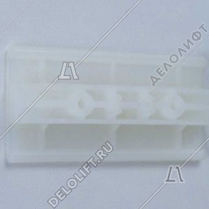 Направляющая поручня эскалатора, L - 120 мм, W - 54 мм, пластиковая