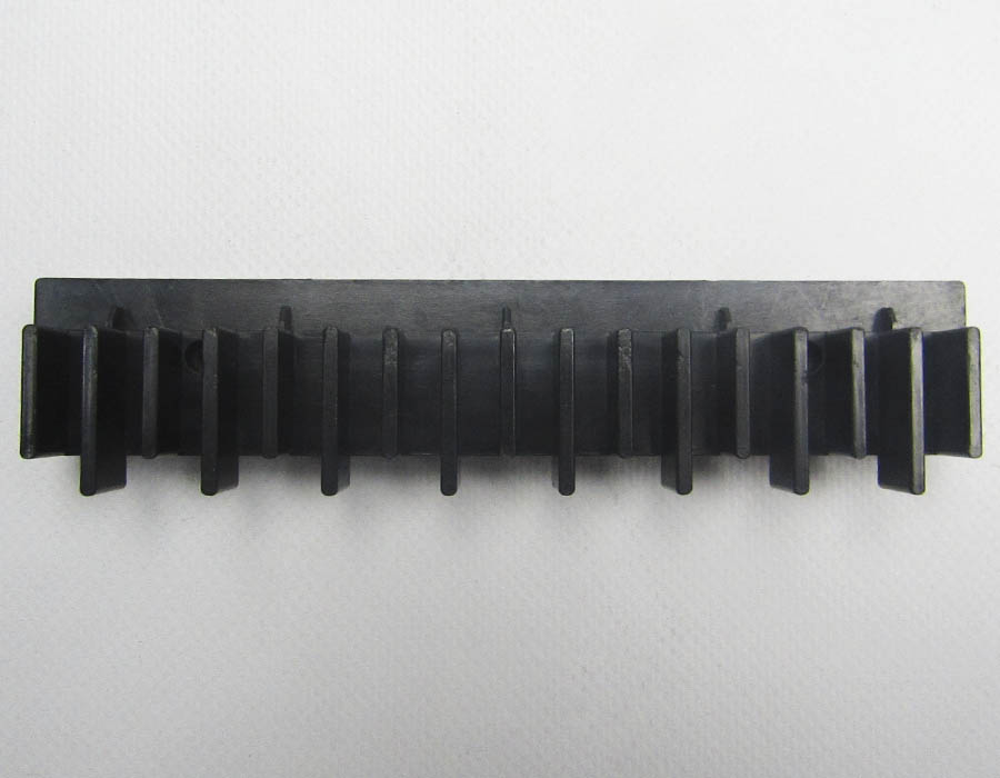 Демаркационная линия, центральная, L - 155 мм, пластик, черная