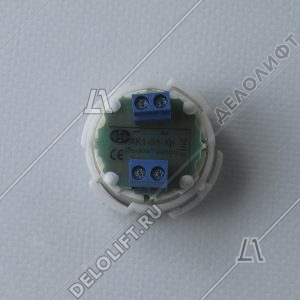 Кнопка вызова/приказа, тип АК1-01-Кр, стрелка, красная подсветка