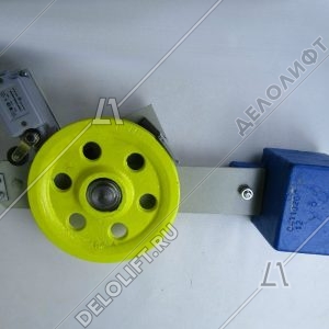 Натяжное устройство, с блоком 200 мм под канат 7,8 мм