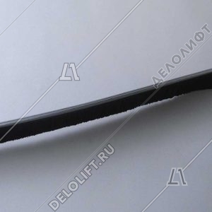 Щетка безопасности эскалатора, длина ворса - 35 мм, метал. держатель - 5х5 мм