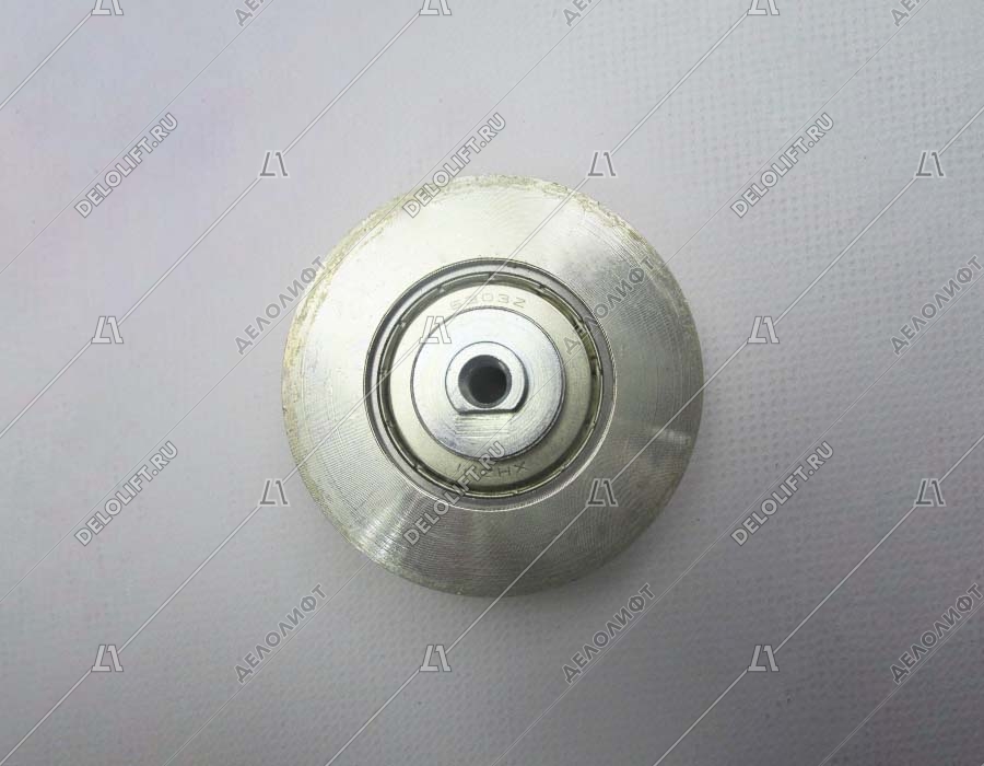 Ролик каретки дверей, D - 74 мм, металлический, верхний