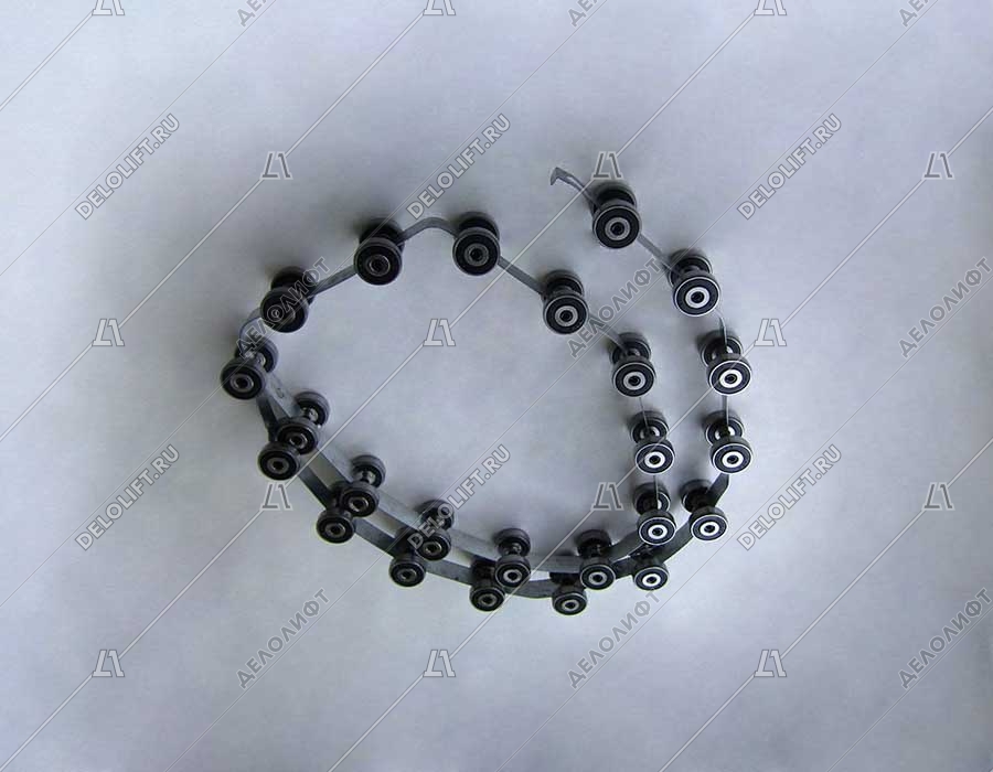 Цепь отклоняющая/огибающая/обводная, Velino, 24 звена, L - 1265 мм, оригинал