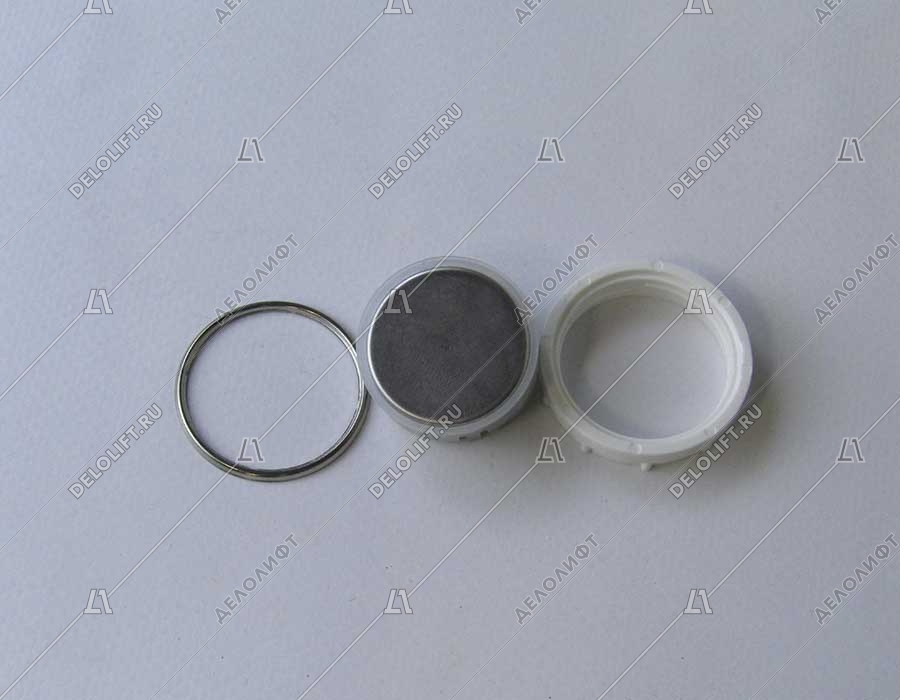 Кнопка вызова/приказа, Venus, без символов, красная подсветка (разъем MLA)