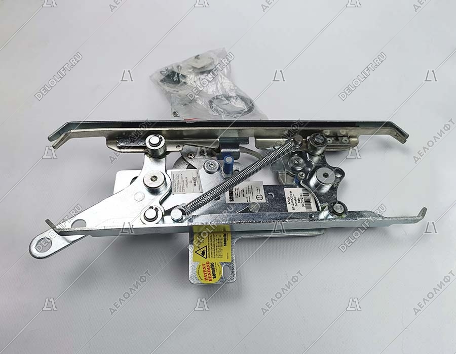 Отводка привода ДК, с закрывающим устройством, EN 81-1/2, K2-3L, K2-4-6Z, левая