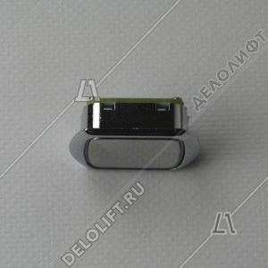 Кнопка вызова/приказа, ЕМСС-ВТ-07, без символов, без провода, на 3 контакта, синяя подсветка