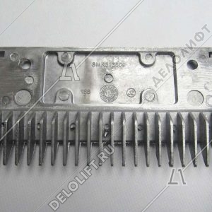 Гребенка входной площадки, 22 зубца, 200x107 мм, правая, алюминий