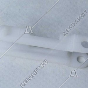 Конечное звено отклоняющей/огибающей/обводной цепи балюстрады, новый тип, белые звенья