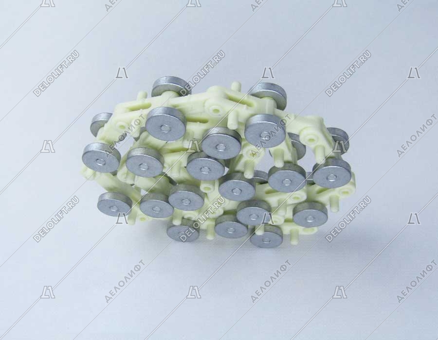 Цепь отклоняющая/огибающая/обводная, XO-508, 17 звеньев, необслуживаемая