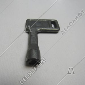 Ключ портальный, треугольный, c вырезом
