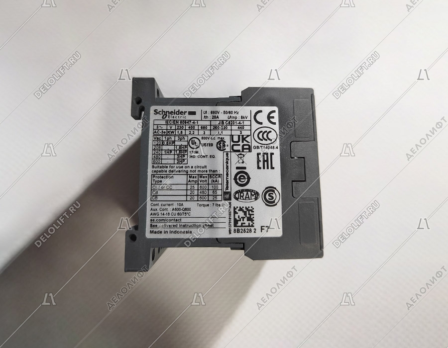 Контактор, LC1K0601F7, 110В
