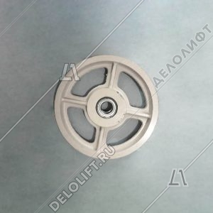 Блок отводной, 435х3х10,5 мм, в сборе с подшипником, ZAA263P5