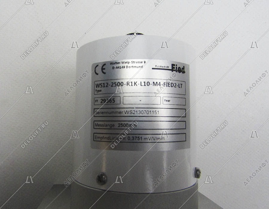 Датчик позиционный, WS12-2500-R1K-L10-M4-FIED2-LT