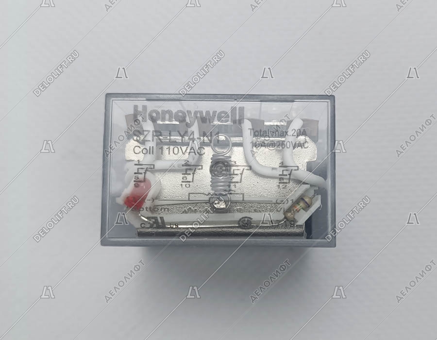 Реле, 110VAC, SZR-LY4-1- AC110V/120V, HONEYWELL