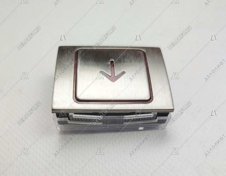 Кнопка вызова/приказа, BA510, вниз, прямоугольная