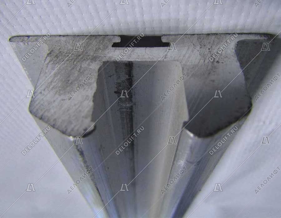 Направляющая поручня эскалатора, 508XO, L - 2800 мм, нижняя, алюминиевая