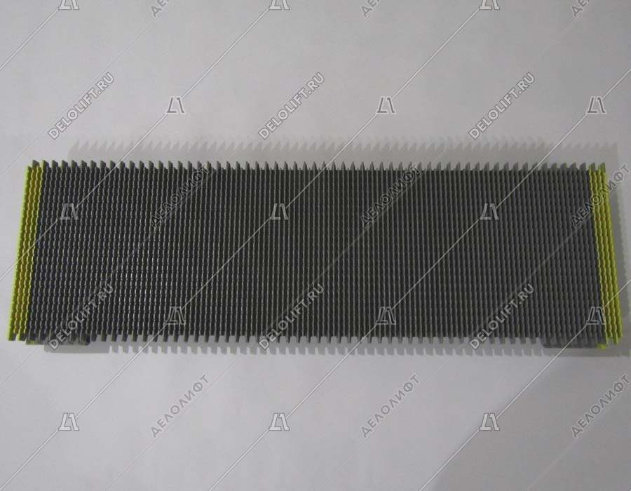 Паллета траволатора, 606 NCT, 1000 мм, W - 300 мм, H - 30 мм, окрашеная по RAL (серая), 2 линии демаркации (30 мм)