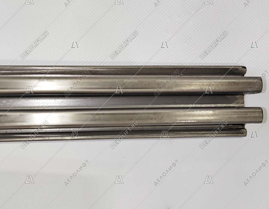 Направляющая поручня эскалатора, 506NCE, L - 2620 мм, H - 930 мм, 30 градусов, 3 горизонтальные ступени, изогнутая, возвратный ход