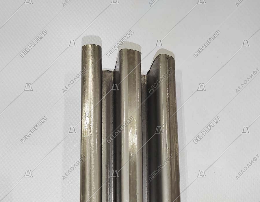 Направляющая поручня эскалатора, 506NCE, L - 2620 мм, H - 930 мм, 30 градусов, 3 горизонтальные ступени, изогнутая, возвратный ход